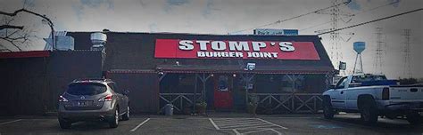 Stomps burger joint - Specialties: We are a cozy, classic Texas burger joint. Our patties are made by hand in house every day and are made from high quality 100% angus beef. Our burgers are fresh and are never, ever frozen. We only use top quality ingredients to make excellent burgers and much more. There is something for everyone, from chicken salads to steak sandwiches to Philly cheesesteaks and more. Don't ... 